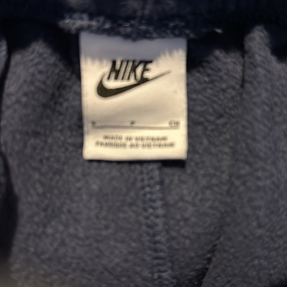 Men’s NIKE Navy blue sweatpants. Size Small- drawstring, 2 side pockets, 1 back - Picture 5 of 5